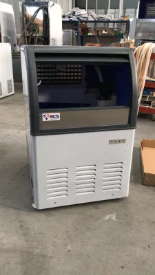 100 кг автоматическая коммерческая машина для изготовления кубиков льда/бытовая машина для производства чистого льда для магазина кофе и ледяных десертов